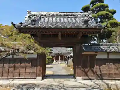 奥田山 安楽寺の山門・神門