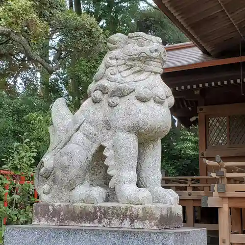 玉川神社の狛犬