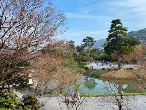 平等院の庭園