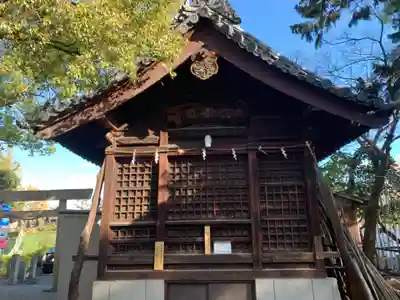 六所社（下飯田）の本殿・本堂