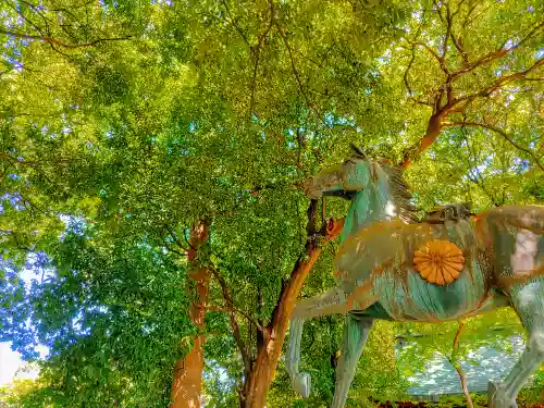 清洲山王宮　日吉神社の狛犬