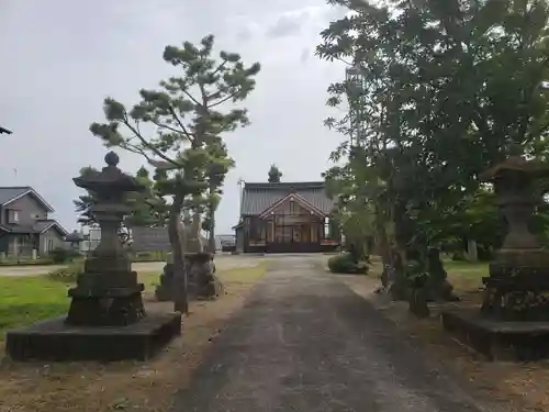 廣上神社の本殿