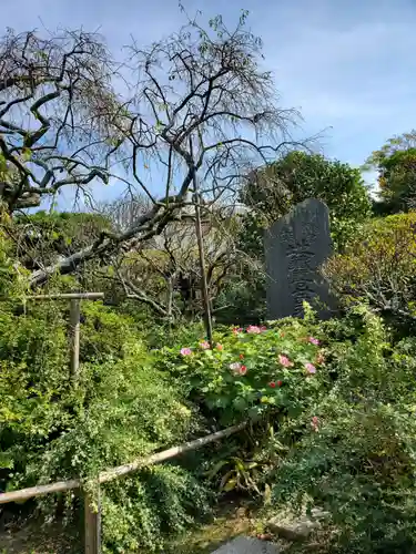 宝戒寺の庭園