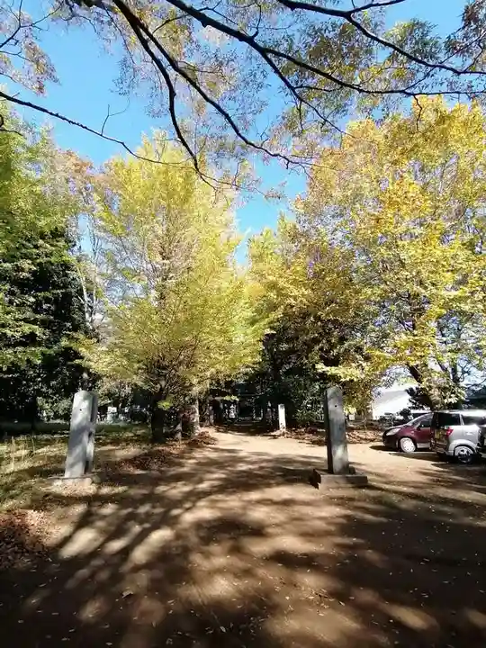 沓掛香取神社の自然