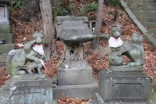 東館稲荷神社の狛犬