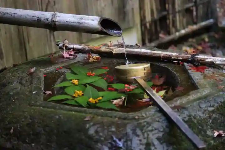 柳谷観音 楊谷寺の手水舎