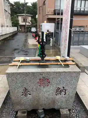 成田山横浜別院延命院の手水舎