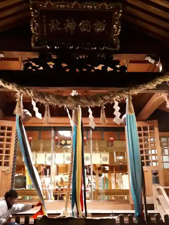 諏訪神社の本殿・本堂
