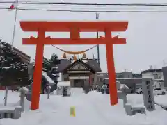 新川皇大神社の鳥居