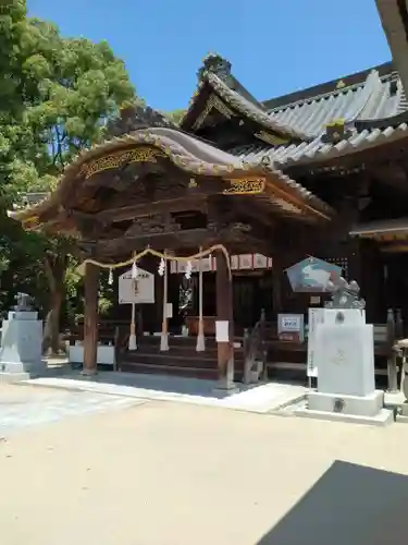 三津厳島神社の本殿