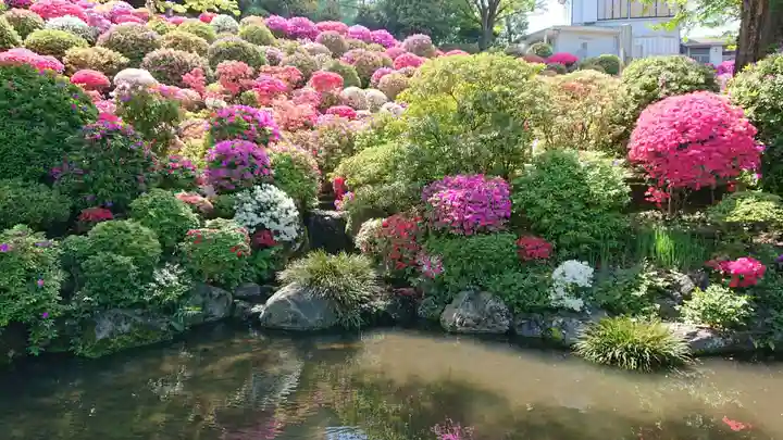 根津神社の庭園