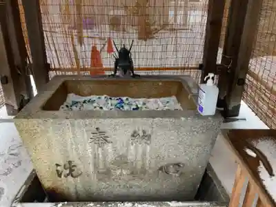 札幌諏訪神社の手水舎
