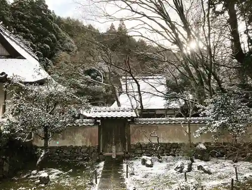 法常寺の庭園