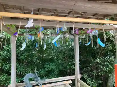 奥宮神社の手水舎
