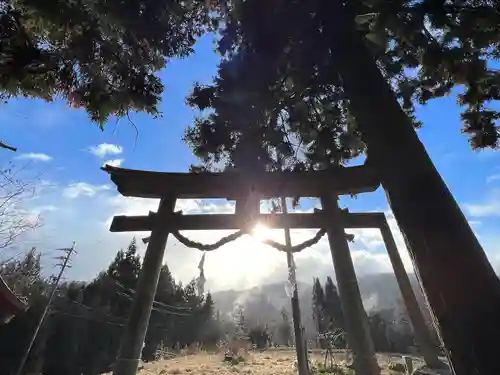 葛山落合神社(長野県)