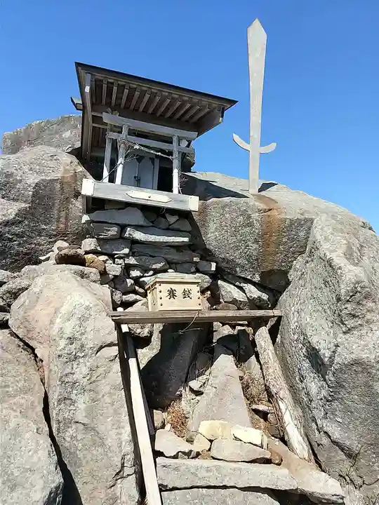 高峯神社(大室神社奥宮)(長野県)