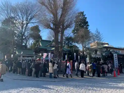 川越八幡宮の初詣