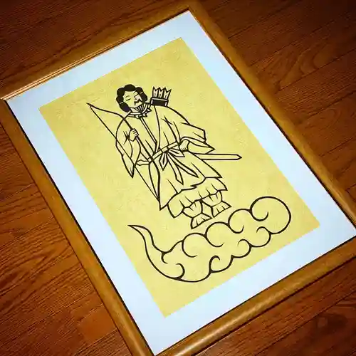 滑川神社 - 仕事と子どもの守り神の芸術