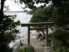 伊射波神社の鳥居