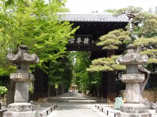 恵林寺の山門・神門
