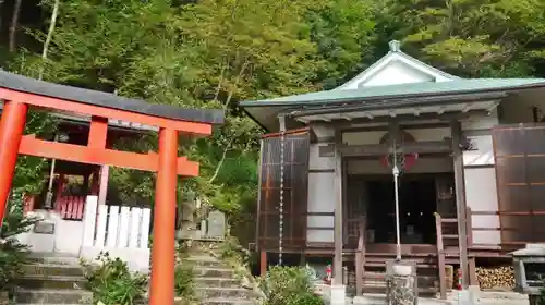 浪切不動寺の鳥居