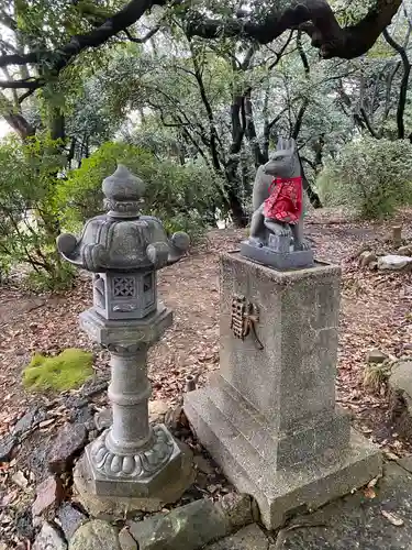 名島神社の狛犬