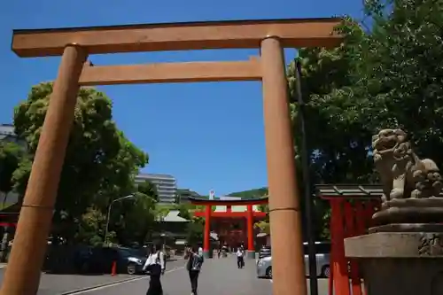 生田神社の鳥居