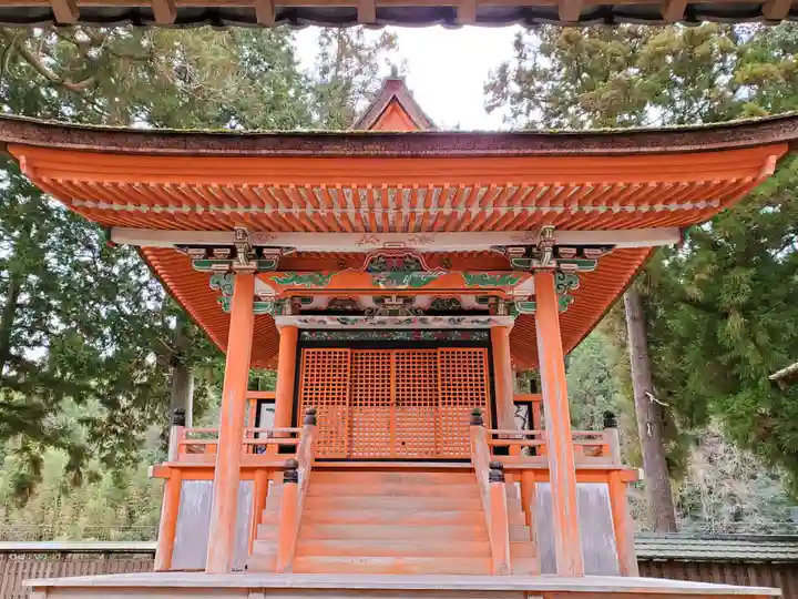 天津神社の本殿・本堂