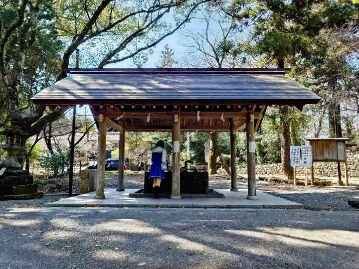 潮江天満宮の手水舎