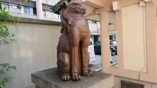 坐摩神社の狛犬