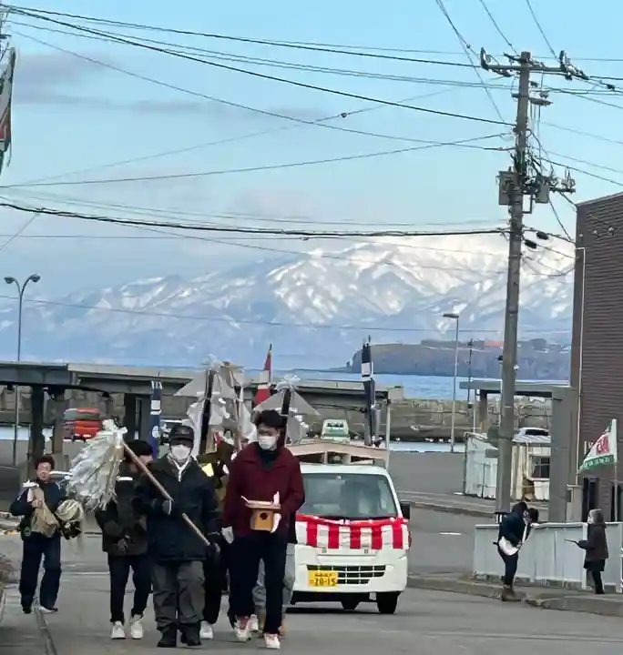 🌸乙部八幡神社(北海道)