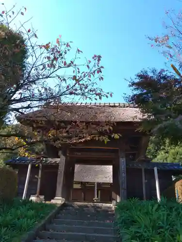 横浜　西方寺の山門・神門