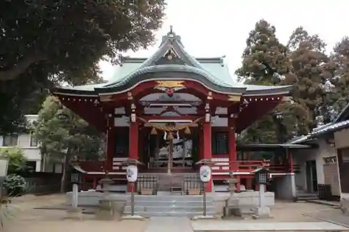 柏諏訪神社の本殿・本堂