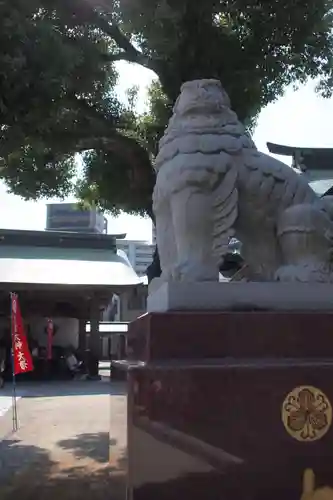 十日恵比須神社の狛犬