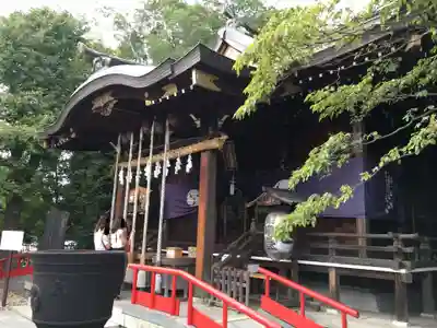 鎮守氷川神社の本殿・本堂
