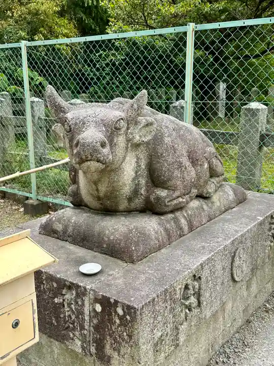 和泉國一之宮 大鳥大社の狛犬