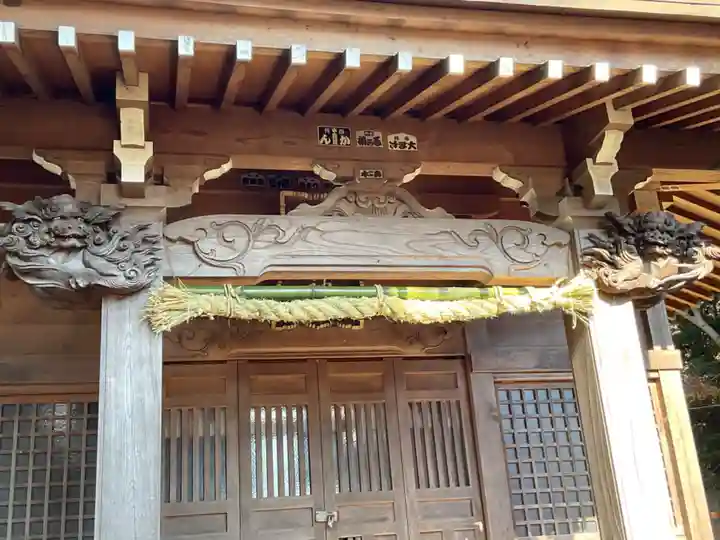 池辺杉山神社の本殿・本堂