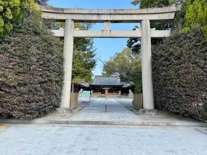 兵庫縣姫路護國神社の鳥居