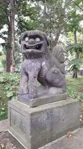 永山神社の狛犬