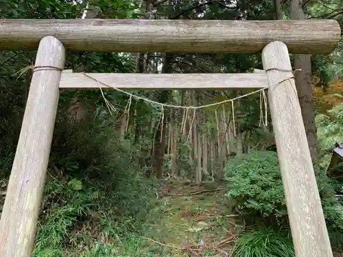 佐室浅野神社の鳥居