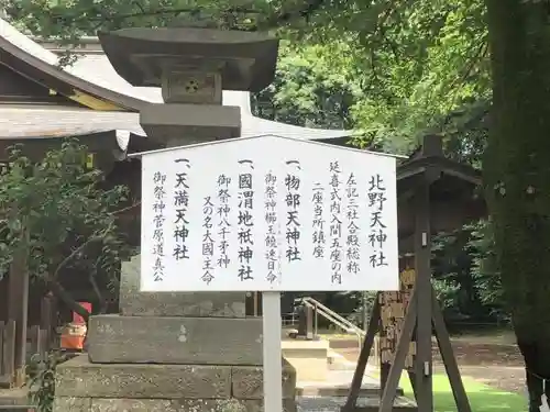 北野天神社の歴史