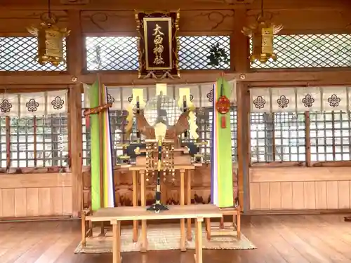 大西神社の本殿・本堂