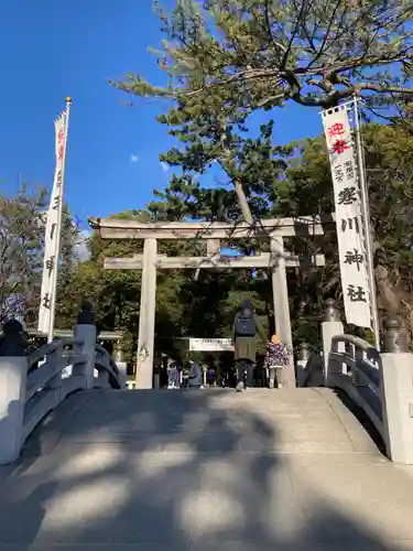 寒川神社の鳥居