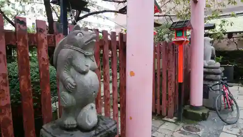 柳森神社の狛犬