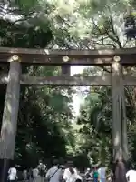 明治神宮の鳥居