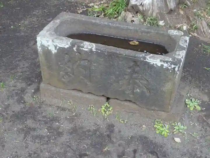 今宿神明社の手水舎