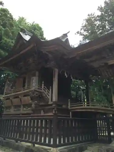 大川上美良布神社の本殿