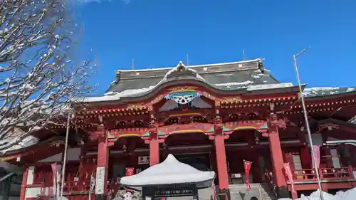 成田山札幌別院新栄寺の本殿・本堂