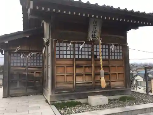 住吉神社の本殿