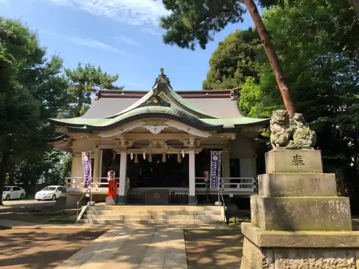 天沼八幡神社の本殿・本堂